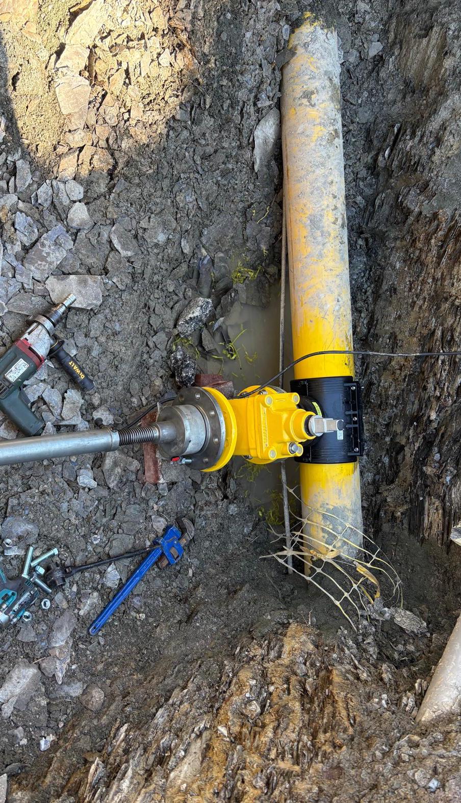 hot tapping plymouth hospital